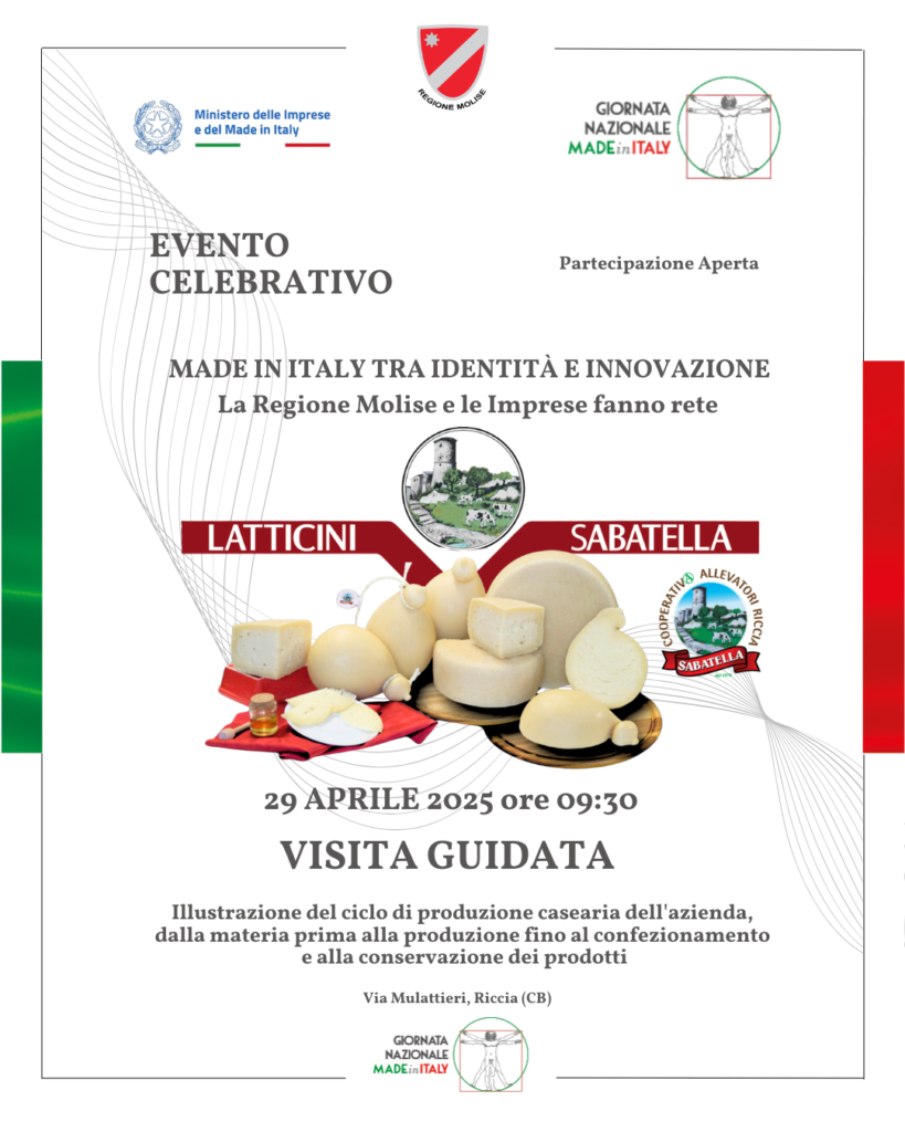 Locandina evento visita guidata del 29 aprile